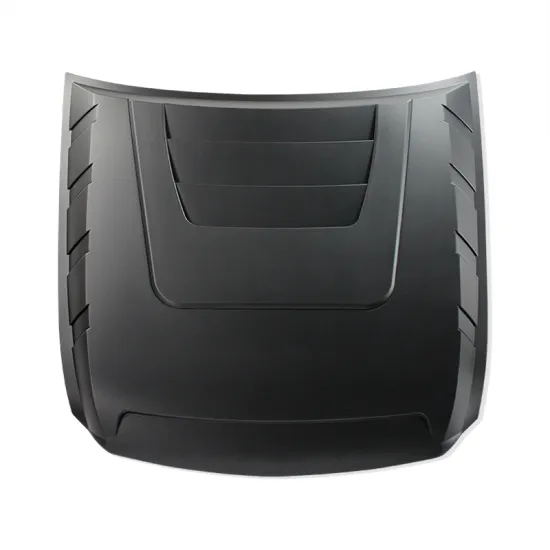 Hilux Rocco 2018 Black Bonnet Scoops Cover Hood Scoops Trim for Toyota Hilux Revo Fortuner 2015-2017