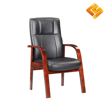 Deri Döşemeli Klasik Yönetici Konferans Koltuğu