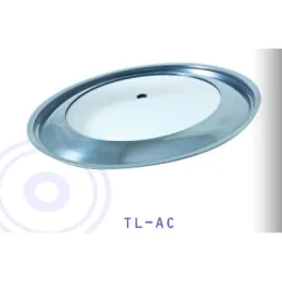 tempered and s/s glass lid