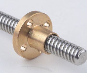 CNC Machine Parts: 3.5mm Stainless Steel Lead Screw T3.5, Trapezoidal Screw, Pitch 0.61mm, Lead 0.61mm