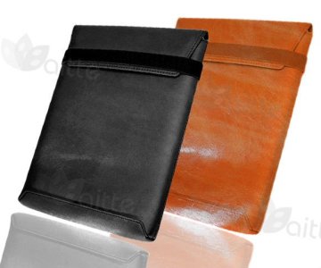 slim leather Laptop case sleeve for iPad 2