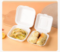 Kotak takeaway hamburger Bagasse Biodegradable Biodegradable