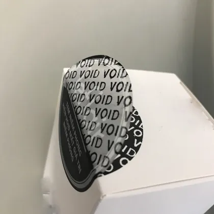 Warranty label sticker will be voided