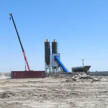 Planta de lotes de concreto de venta caliente con buena calidad