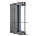 Doppelte Inneneröffnungs-Mikroventilationsfenster