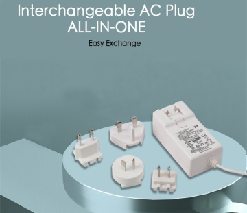 Power Supply 12V 3A Interchangeable Adapter