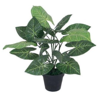 Linwoo Decor Indoor Outdoor Fake Hanging Pot Plants - Artificial Potted Plants for Home