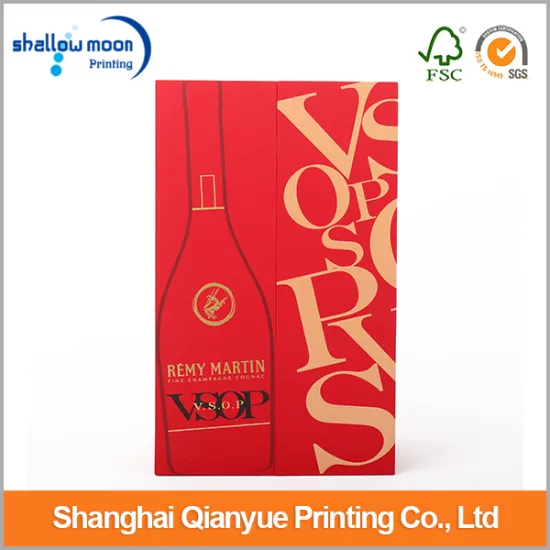 High Qualiy Red Wine Paper Packaging Box With Best Price For Wine Packing