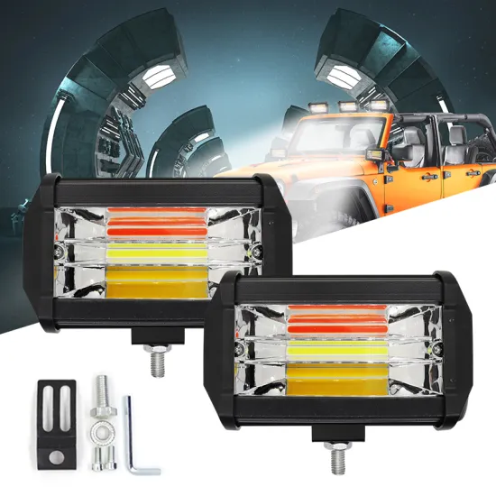 HearxinLED 5 Inch 36W LED Bar Light for Off-road Vehicles and Boats - 12V/24V Compatibility