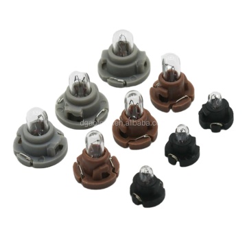 T4 Black PC Base Miniature Pilot Lamp Indicator Bulb