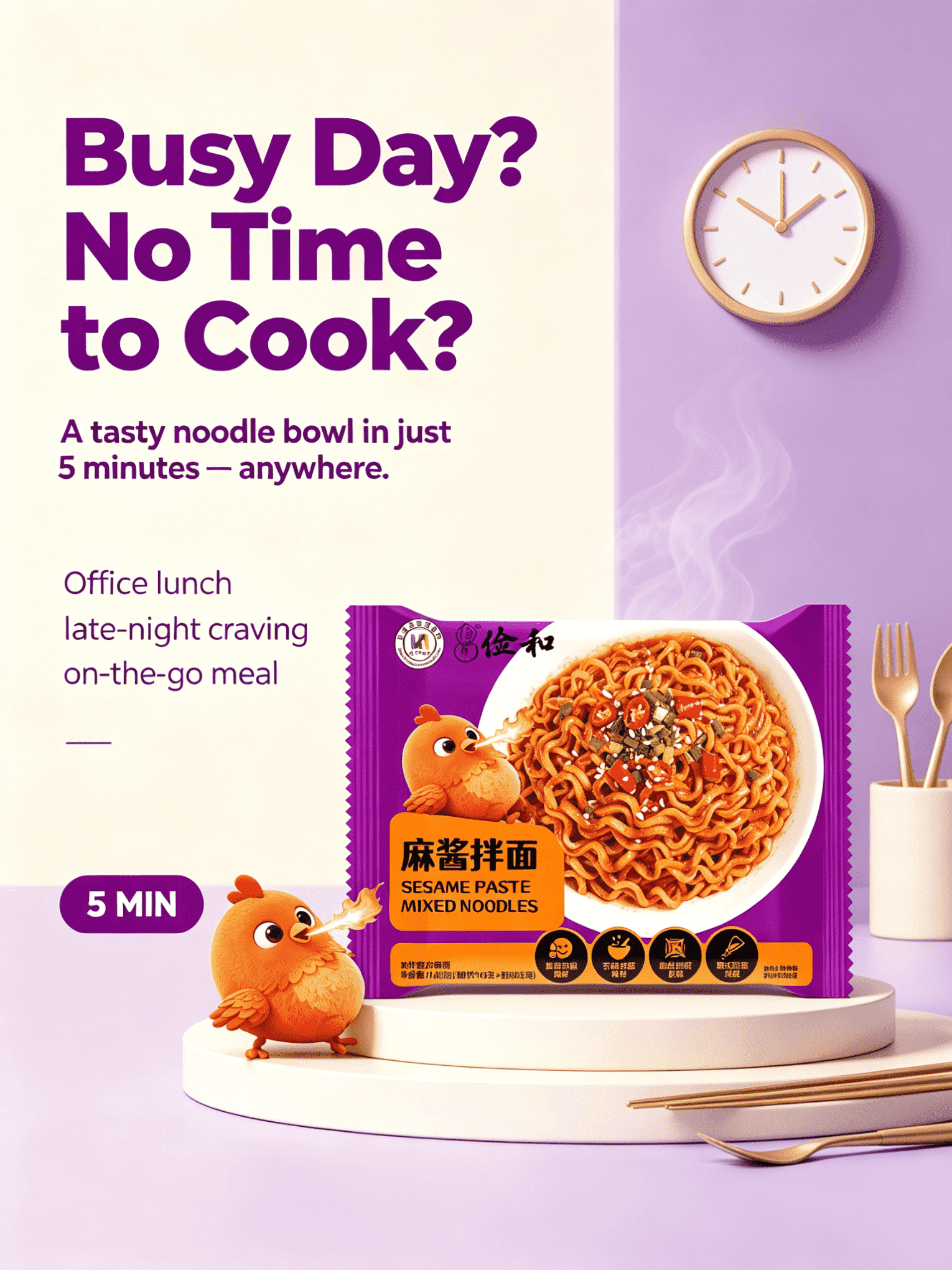 fried vs non fried noodle cake for hot pot which is better