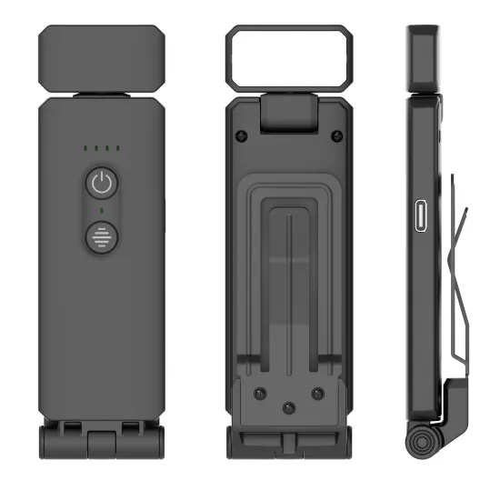 2024 USB Rechargeable Book Light - Adjustable Brightness Eye-Protection LED Clip-On Portable Bookmark Light