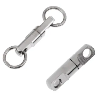 Stainless Steel Carp Fishing Swivel with Solid Ring