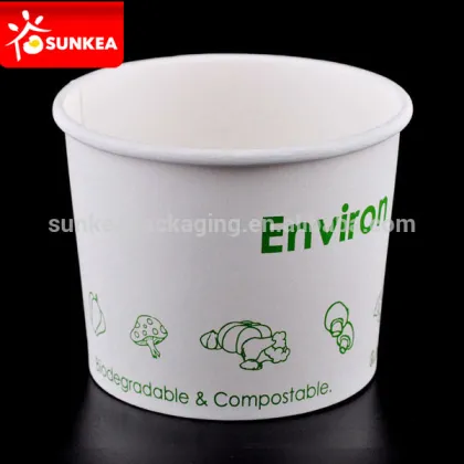 16 oz paper soup cups with paper lids