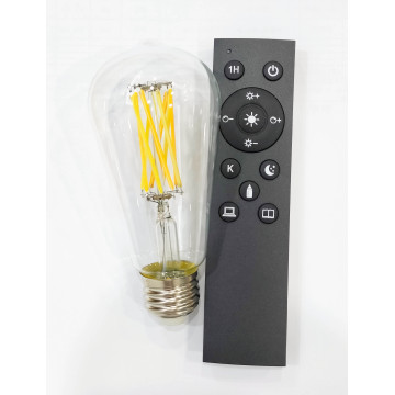 ST58 2.4G remote control LED light bulb