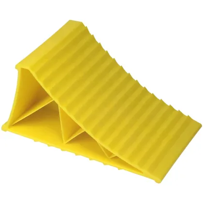 Plastic Motorcycle Wheel Chocks for Parking Motorhomes, Caravans, and Campers