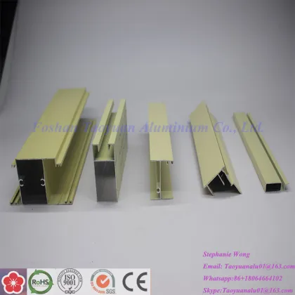 Aluminium Glass Window and Door Frames Profiles