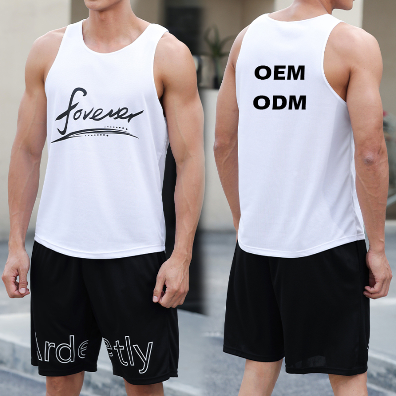Men Sleeveless Workout Tank Top for Gym Training