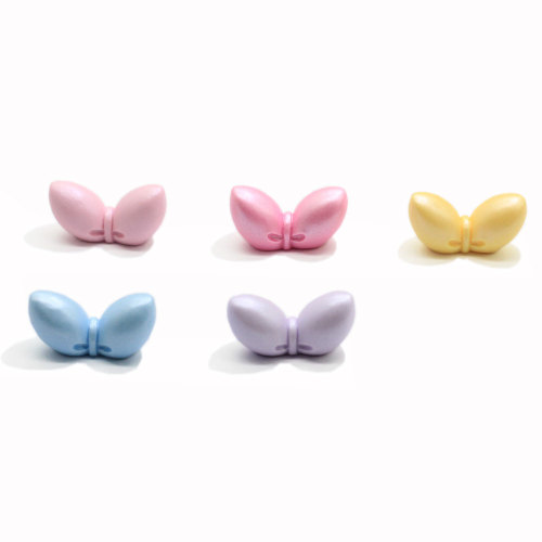 Shiny Color Resin Bowknot Mini Bow Tie Cabochon Δώρα Κατασκευή Χειροτεχνίας Αξεσουάρ Σκουλαρίκι Υλικό