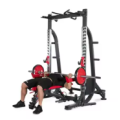 Bench Press stalak s teretanom koristi profesionalne strojeve