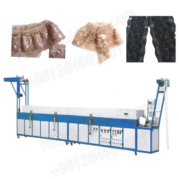 High Speed Automatic Elastic Bands Silicone Lace Coating Machine