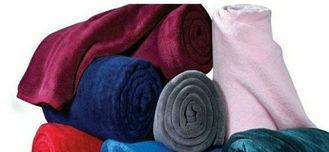 100% Polyester Coral Fleece Blanket 150X200CM For Home / Pi