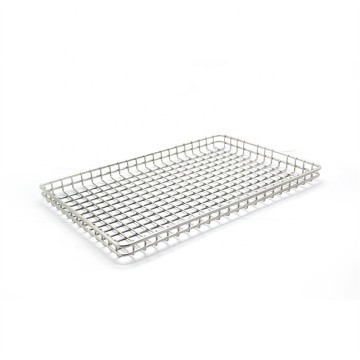 Customized Logo SS304 Metal Wire Mesh Tray