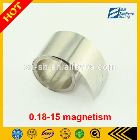 0.18*15mm magnetism constant force spring