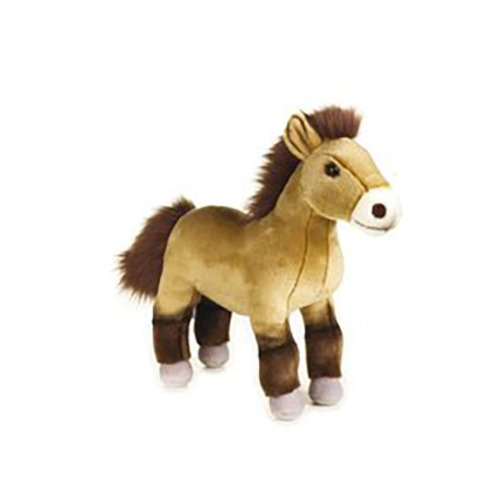 模倣馬の子供用ベルベットのおもちゃ室の装飾