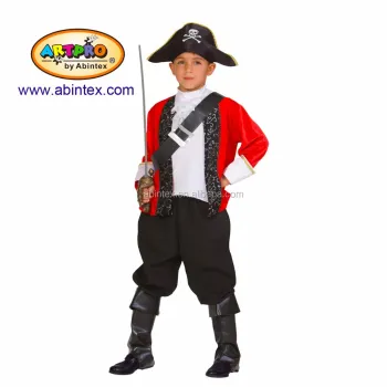 ARTPRO Pirate Captain Costume by Abintex - Boy's Party Costume (13-130)