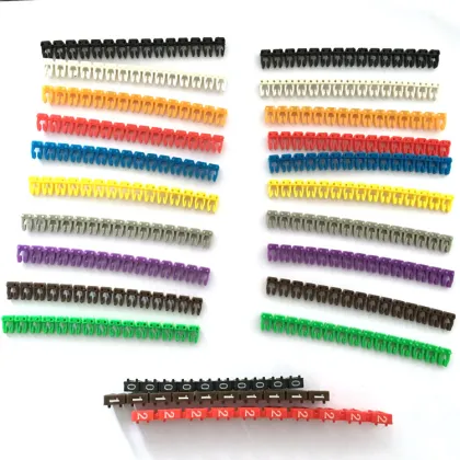 M-type snap-on number tube