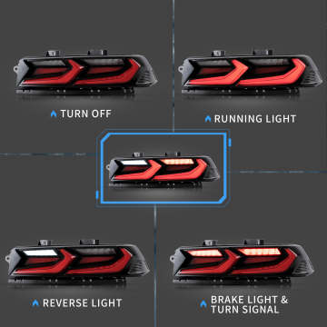 Chevrolet Camaro LED LEMPRE ARRIÈRE ARRIÈRE - 2016-2018 YZ V2