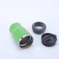 Double lid portable cold coffee cup