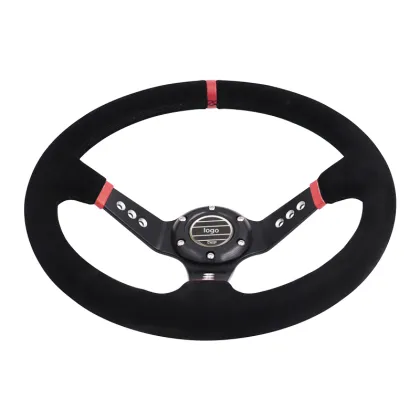 JDM 3Spokes Race Steering Wheel - Universal Car Gaming Steering Wheel
