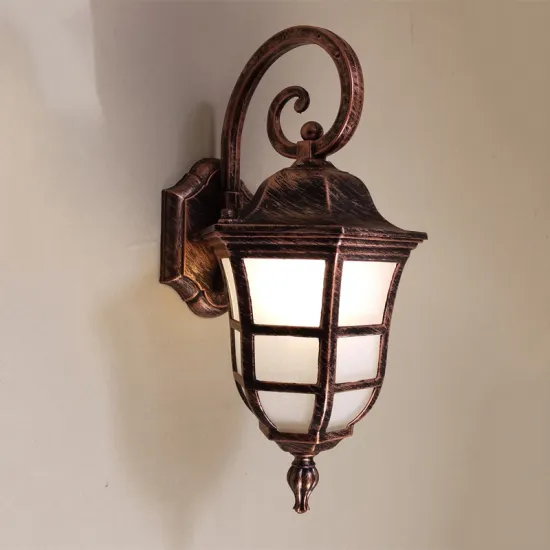 Vintage Waterproof Aluminum Boundary Outdoor Garden Lamp Wall Light with CE ETL