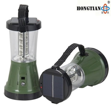 portable 7 led rechargeable CE and RoHS solar power led clip light