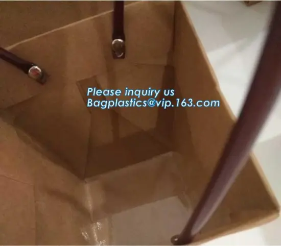 gift large baby girl kratf waterfree paper gift hand flower bag for kids tote bag paper, Recyclable Flower gift packaging kraft