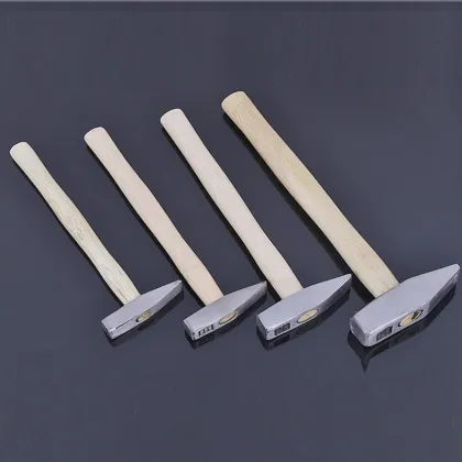 Zhixin Wholesale High Carbon Steel Wooden Handle Locksmith Duck Beak Flat Head Sheet Metal Hammer
