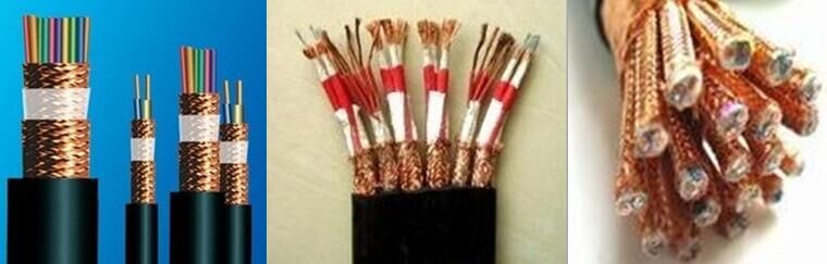 BRAIDED COPPER WIRE SCREED CONTROL CABLE