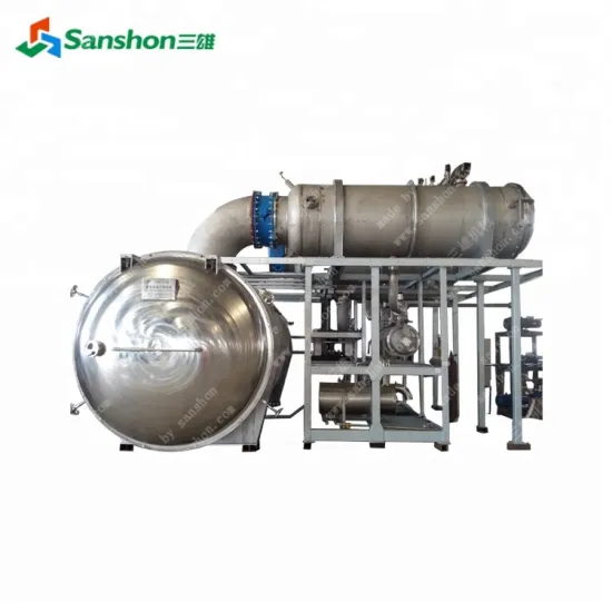 Sanshon Vacuum Freeze Dryer Lyophilizer Configuration for Instant Coffee Production