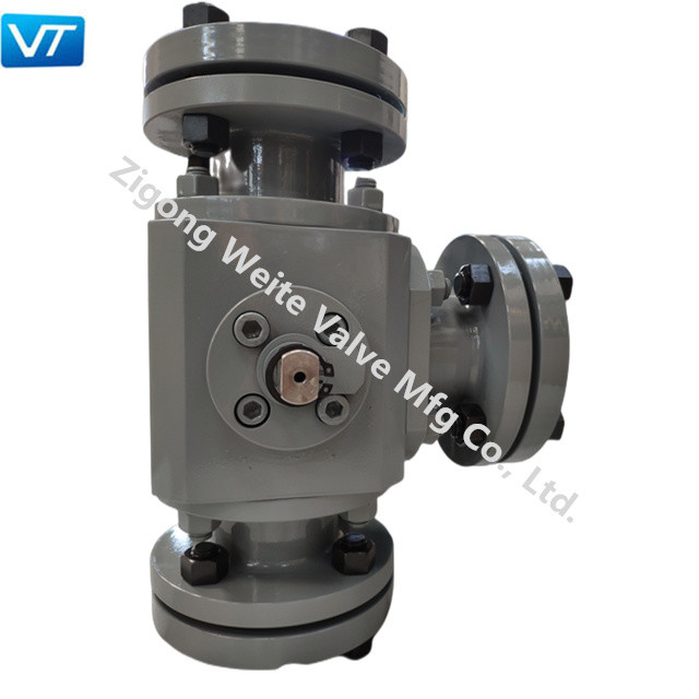 dn50_pn_16mpa3 way stainless steel ball valve