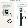 Pase de charge EVSE 7KW 11KW 22KW AC