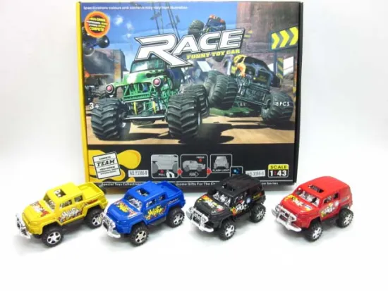 FRICTION CROSS COUNTRY CAR W/LIGHT ,IC