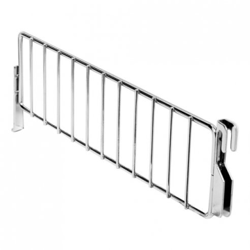 Chrome plated divider for Eden and Tegometall shelf