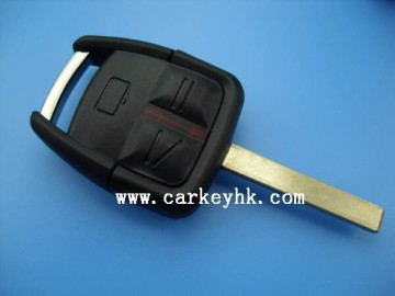 Novel Item &Promotion Opel 3 buttons remote key shell with light no logo for opel astra f