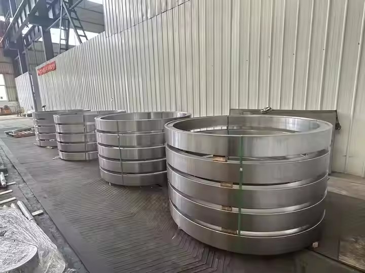 Custom large diameter hot press forging ring