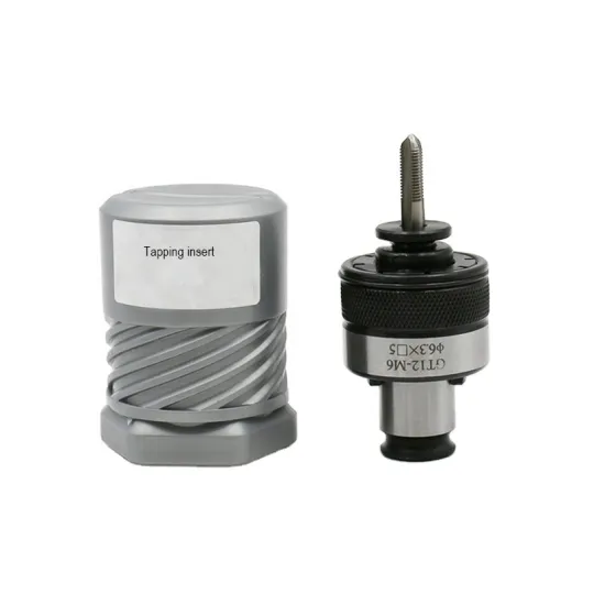 DIN 376 Standard Tapping Collet and Chuck for CNC Tapping Machines: Sizes J45, GT12, GT24, GT36 with Safety Clutch