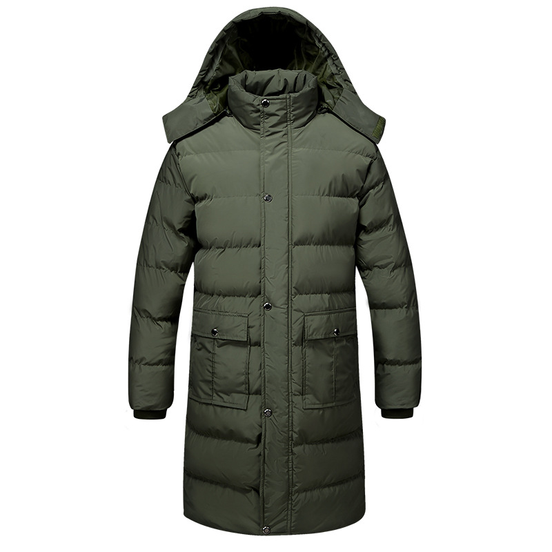 Men's Long Padded Coats for Winter Wholesale Custom