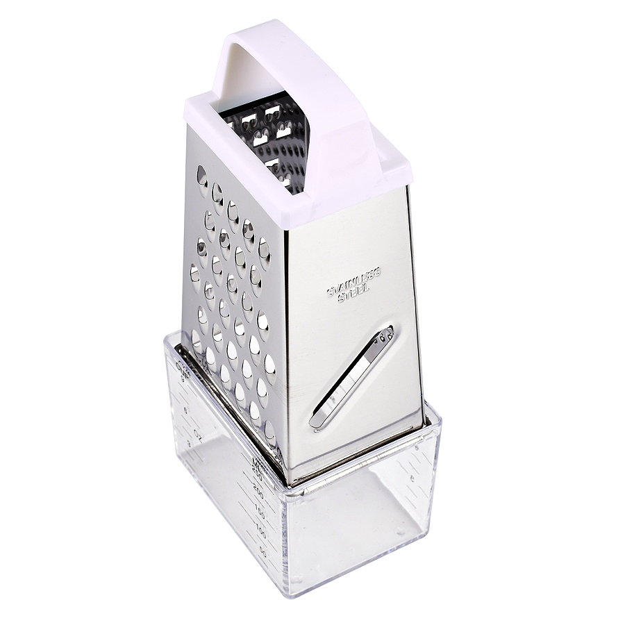 Stainless Steel Grater With Container