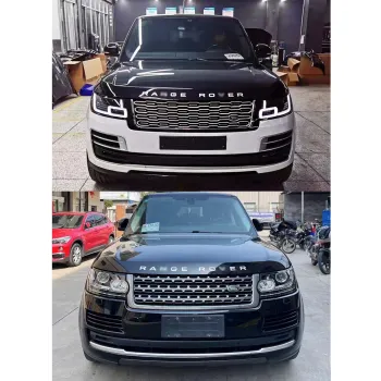 Car Body Kit for Land Rover Range Rover Vogue L405 2013-2017 Facelift 2020-2021 SVA Model with Hood Bumpers and Lights